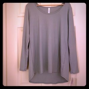 Sea Foam Green Neutral Long Sleeve Stretchy